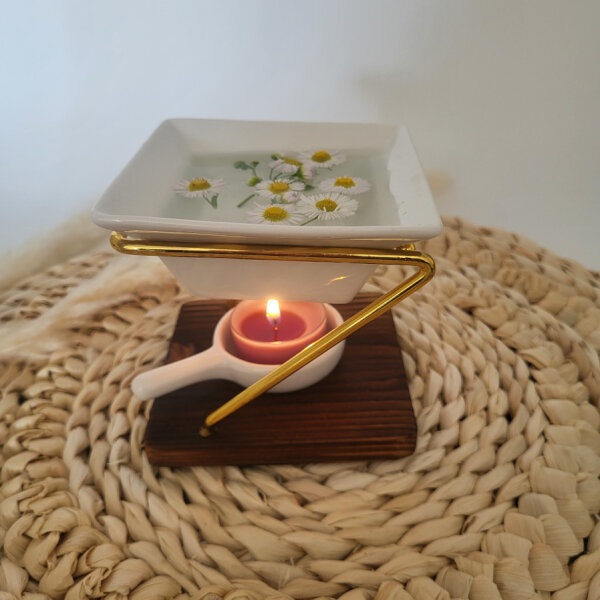 Duftlampe für Duftwachs und Duftöl Linea