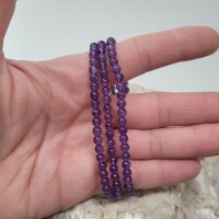 Amethyst A Armband rund