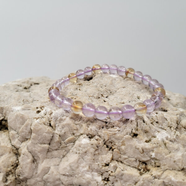 Ametrine Armband rund 6mm