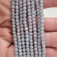 Angelit Armband rund 4mm