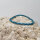 Apatit blau Armband rund 4mm