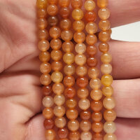 Aventurin rot Armband rund 4mm