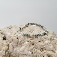 Baumachat Armband rund 4mm