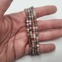 Botswana Achat Armband rund 4mm