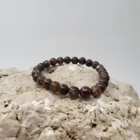 Boulder-Opal Armband rund