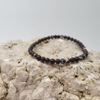 Boulder-Opal Armband rund 4mm