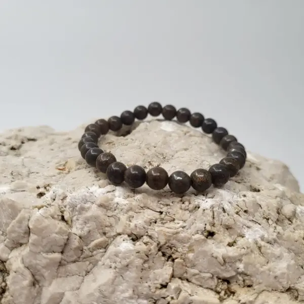 Bronzit Armband rund