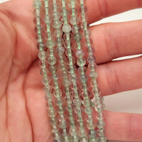 Fluorit grün Armband rund 4mm
