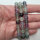 Fluorit regenbogen Armband rund 8mm