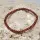 Granat orange Armband rund