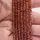 Granat orange Armband rund