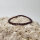 Granat Wine Armband rund 4mm