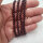 Granat Wine Armband rund 4mm