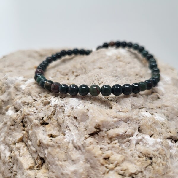 Heliotrop Indien Armband rund
