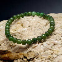 Jade Kanada Armband rund 6mm