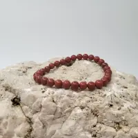 Jaspis rot Armband rund