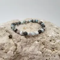Larimar B Armband rund
