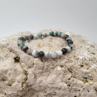 Larimar B Armband rund 6mm