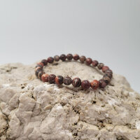 Leoparden Jaspis Armband rund 6mm