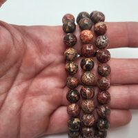 Leoparden Jaspis Armband rund 8mm