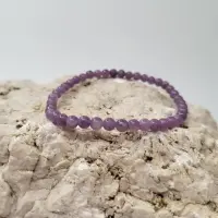 Lepidolith Schweiz helll Armband rund