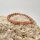 Mondstein orange Armband rund 6mm