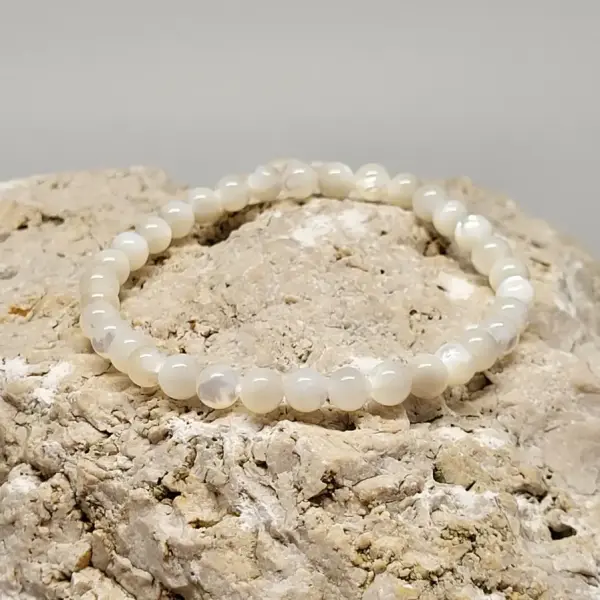 MOP "Mother Of Pearl" Armband rund