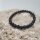 Obsidian rainbow A Armband rund