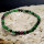 Rubin in Zoisit Armband rund 4mm
