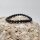 Silberobsidian Armband rund