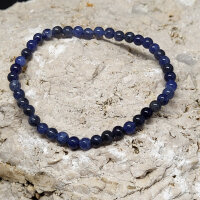 Sodalith Armband rund 4mm