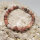 Stone Plum Armband rund 6mm