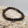Tigerauge gold und blau Armband rund 6mm