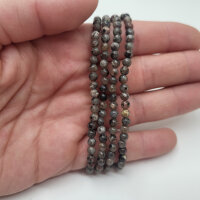 Yooperlite "UV leuchtend" Armband rund 4mm
