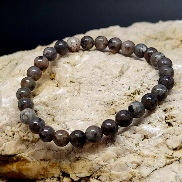 Yooperlite "UV leuchtend" Armband rund 6mm