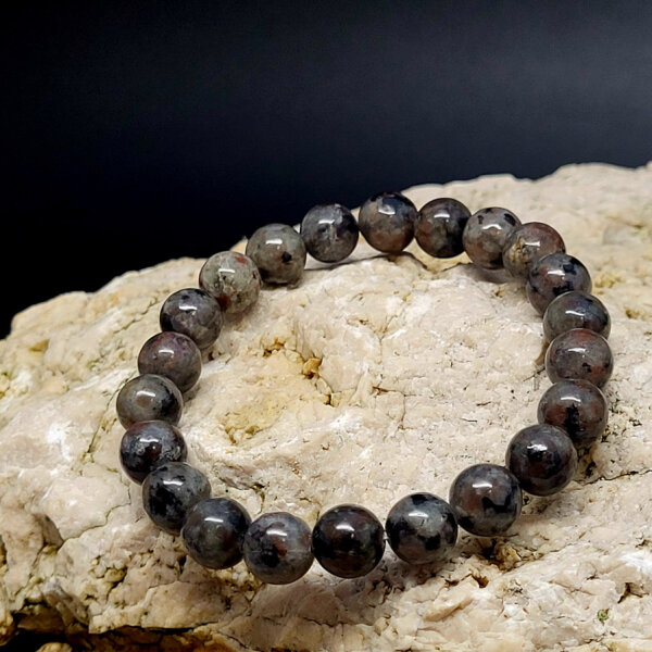 Yooperlite "UV leuchtend" Armband rund 8mm