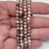 Zebrajaspis Armband rund 4mm