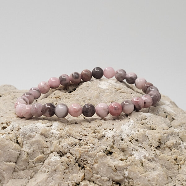 Zebrajaspis Armband rund 6mm