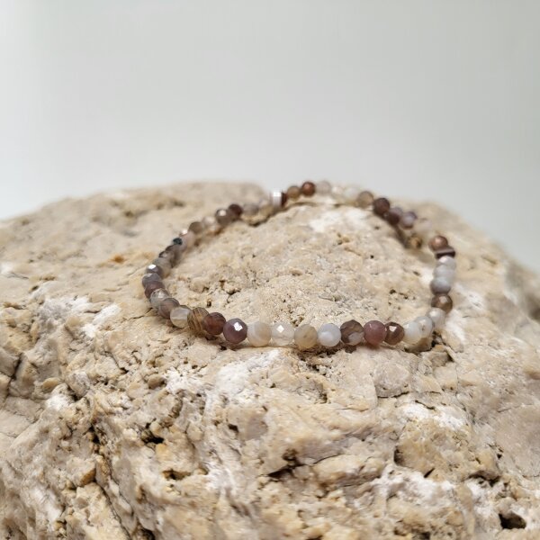 Botswana Achat Armband facettiert 4mm