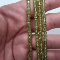 Peridot/Olivin Armband rund