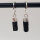 Turmalin Rohstein Ohrringe silber plated 0,3 µm